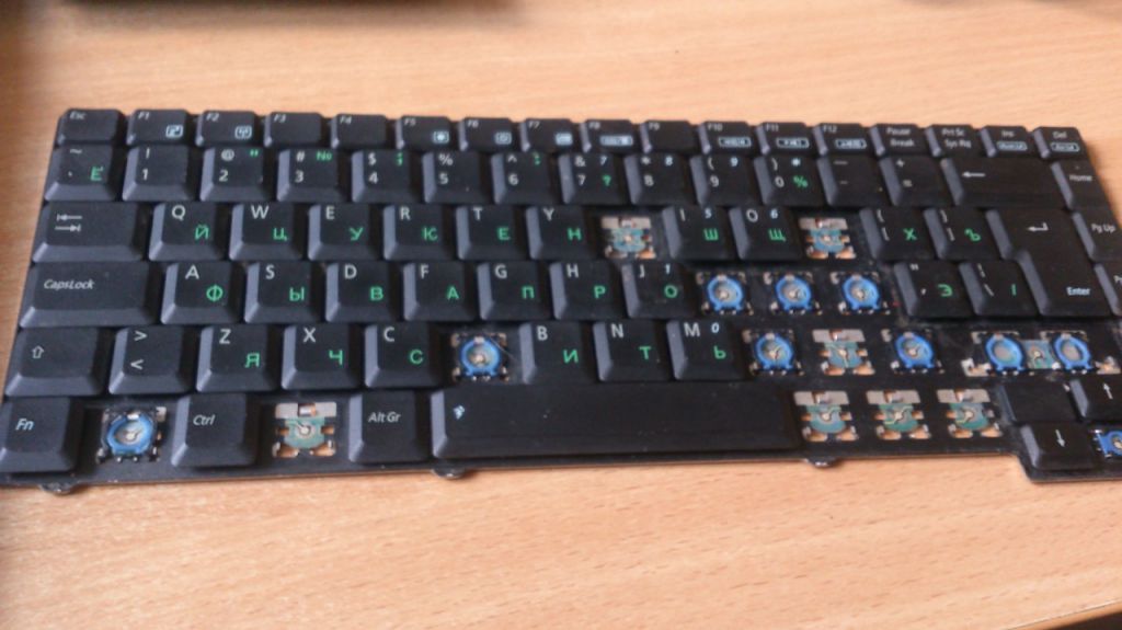 Клавиатура  ноутбука  Asus PRO55series б/у - фото фото фото 0