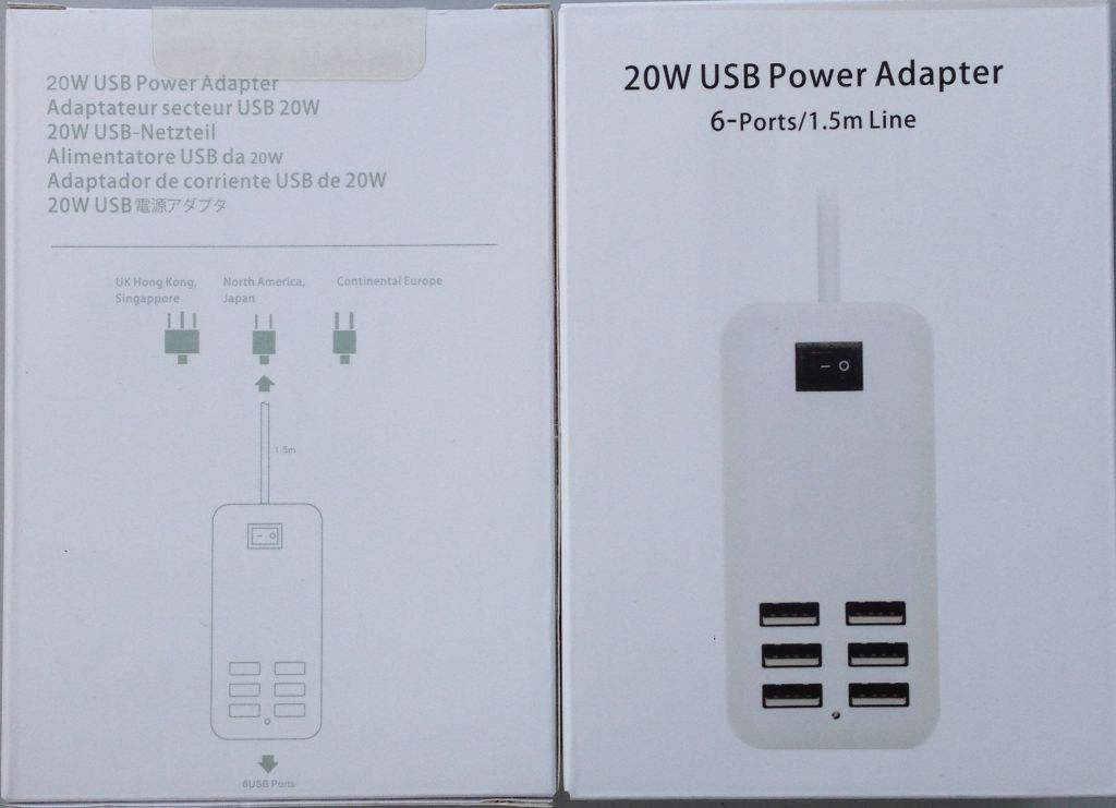 Сетевое зарядное устройство USB 5V 3A 6USB White - фото фото фото 2