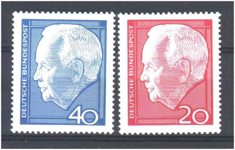 Германия 1964 г MNH - 8 сканов / 8 марок - фото фото фото 2