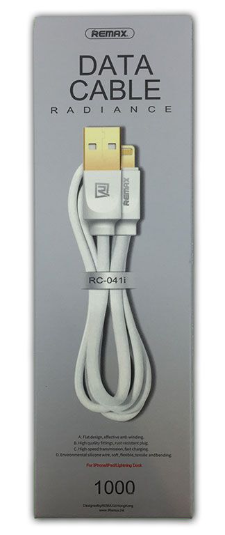 USB кабель Дата кабель Remax RC-041i Radiance iPhone 5 - фото фото фото 1