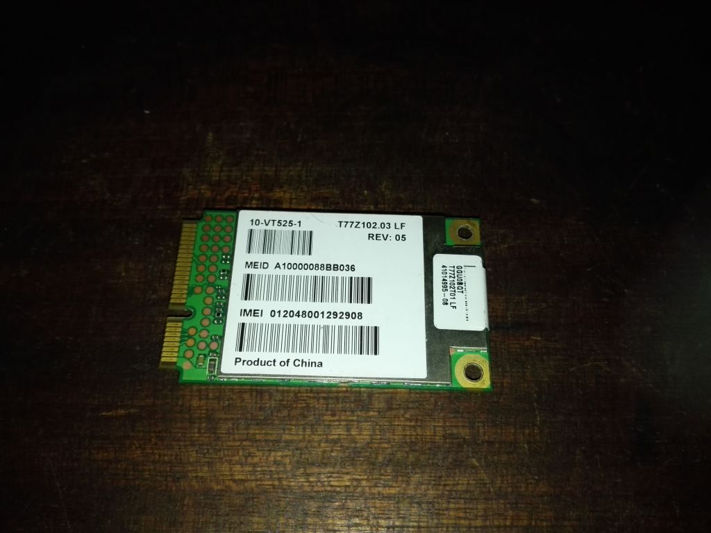 3G PCIe модем GOBI 2000 от Panasonic - фото фото фото 1