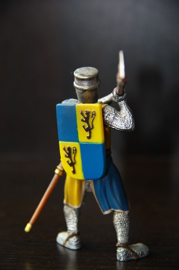 рыцарь с топором SCHLEICH 90-100мм ФРГ - фото фото фото 3