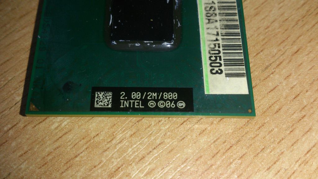 Процессор Intel Core 2 Duo Processor T5800 б/у - фото фото фото 2