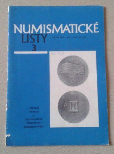 Numismaticke Listy 3 Rocnik XXIV -1969 - фото фото фото 0