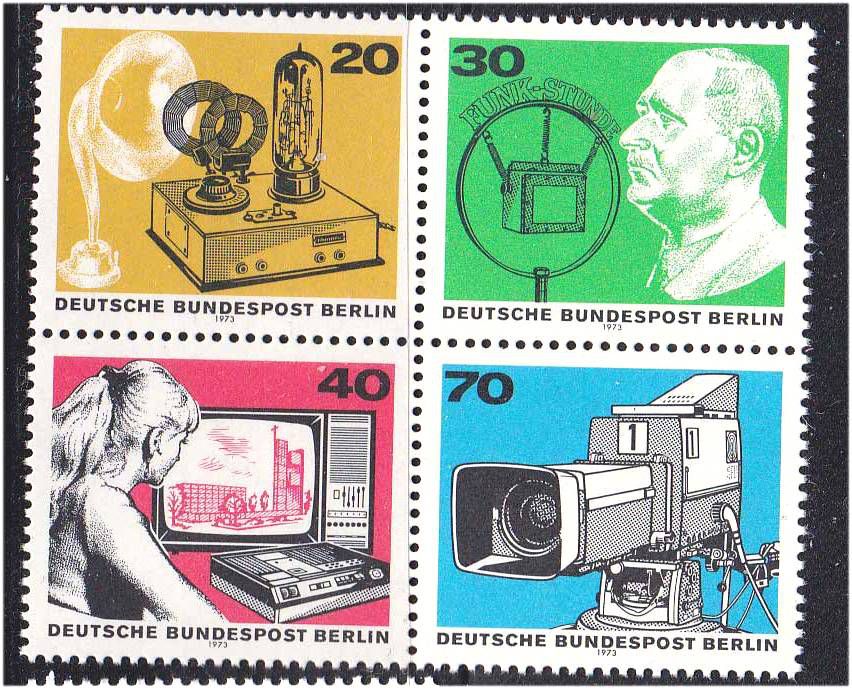 Германия Берлин 1973 г MNH - из блока - фото фото фото 0