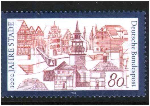 Германия  1992 г MNH - архитектура - фото фото фото 0