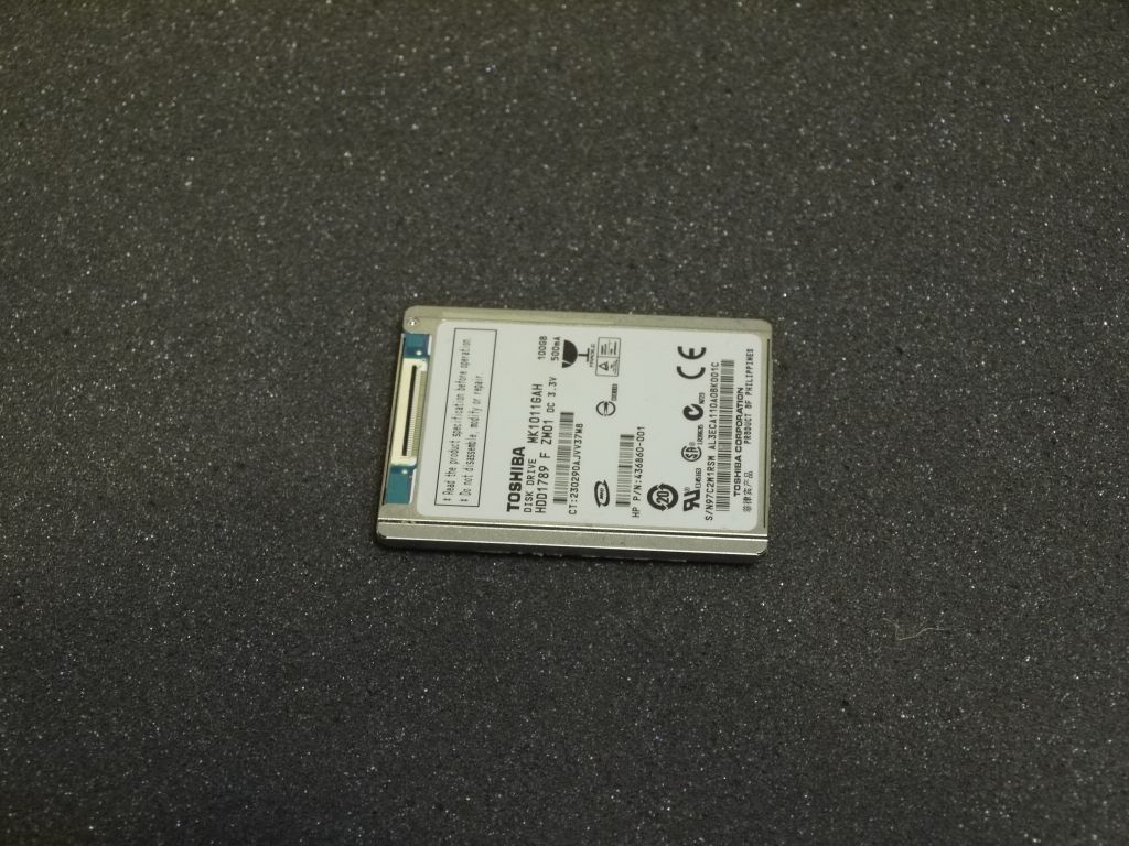 HDD 1.8" ZIF IDE Toshiba MK1011GAH 100GB - фото фото фото 6