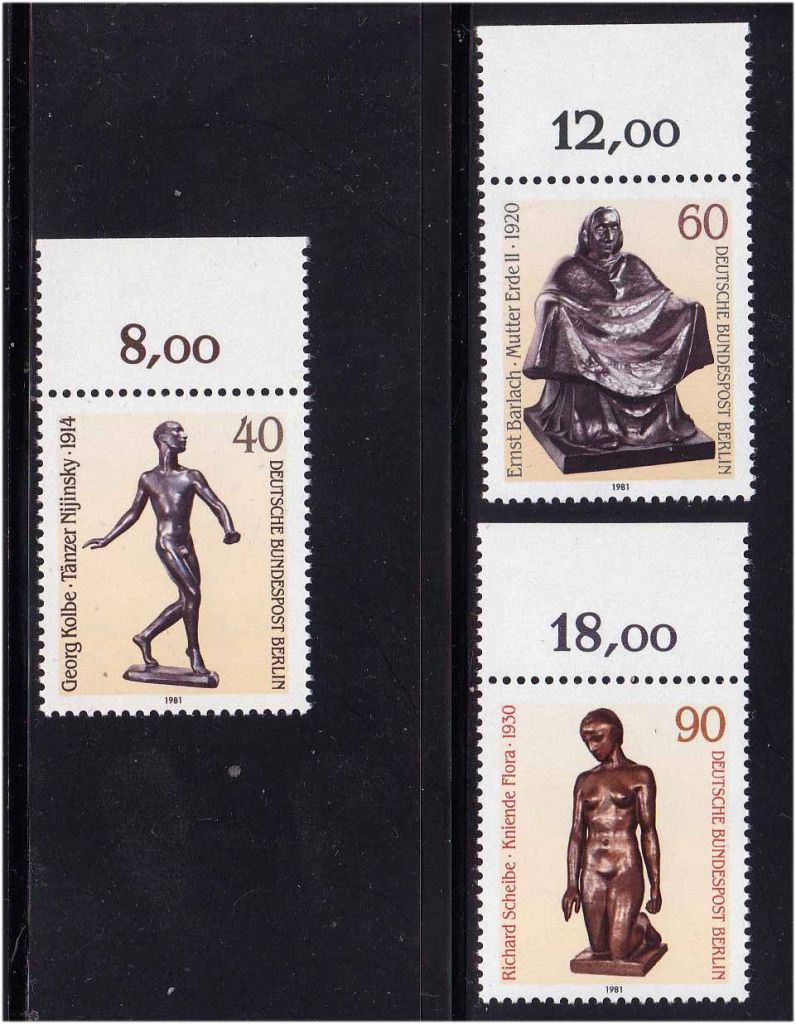 Германия Берлин 1981 г MNH - искусство - фото фото фото 0