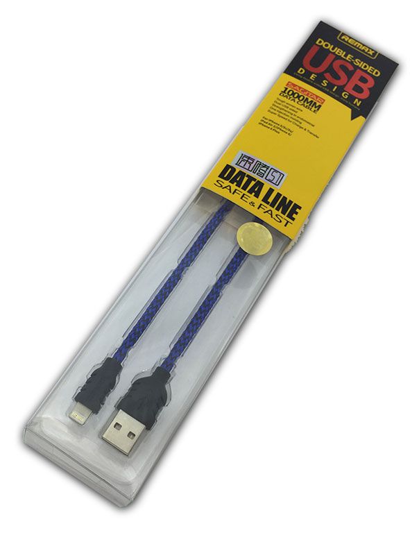 USB кабель Дата кабель Remax Nylon iPhone 5 - фото фото фото 1