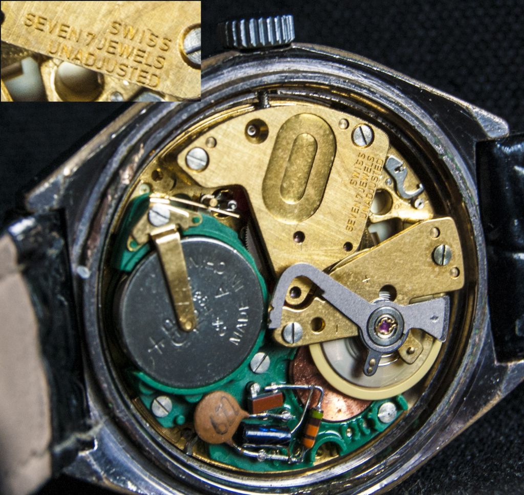⏰Часы Edox electronic. Полу механика. 1975г. Швейцария. - фото фото фото 6