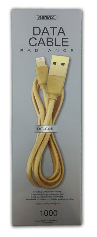 USB кабель Дата кабель Remax RC-041i Radiance iPhone 5 - фото фото фото 2