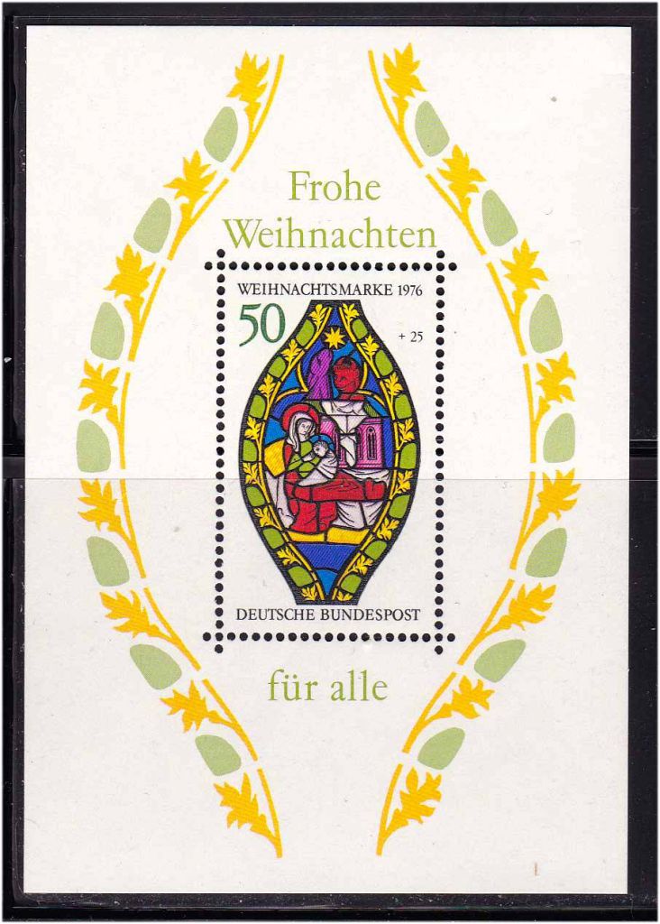 Германия 1976 г MNH - блок - фото фото фото 0