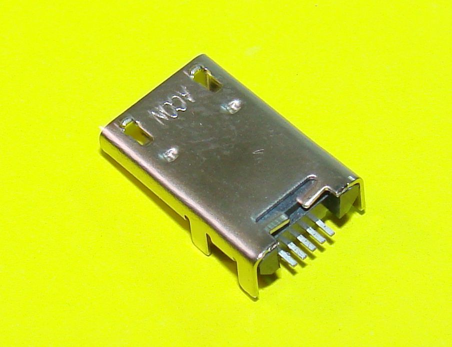 Гнездо разъем micro USB 5pin для ASUS коннектор № 18 - фото фото фото 1