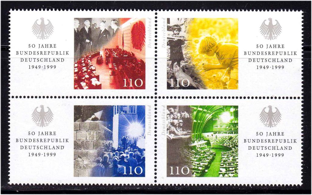 Германия  1999 г MNH - из блока - фото фото фото 0