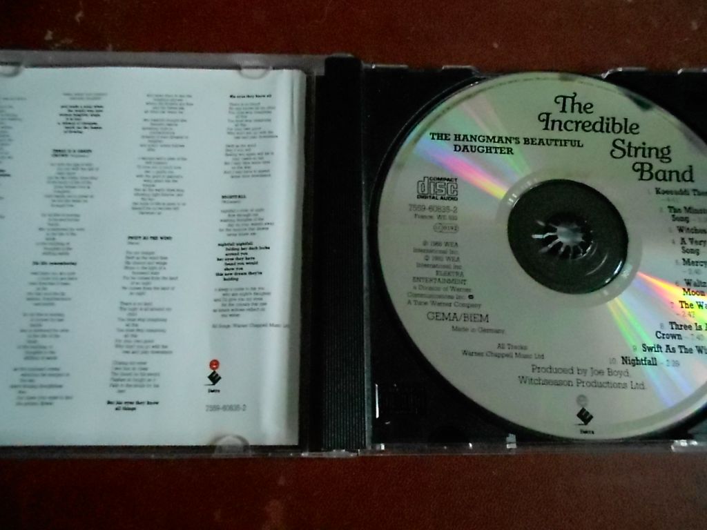 The Incredible String Band The Hangman's Beautiful Daughter CD фирменный б/у - фото фото фото 2