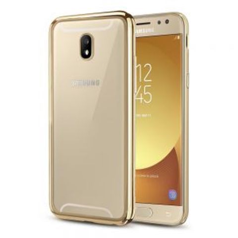ЧЕХОЛ SAMSUNG J7 J730 2017 ELECTROPLATING golden - фото фото фото 1