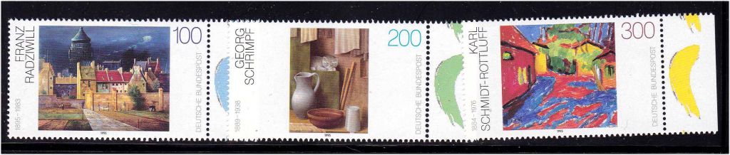 Германия 1995 г MNH - 10 сканов / 12 марок - фото фото фото 3