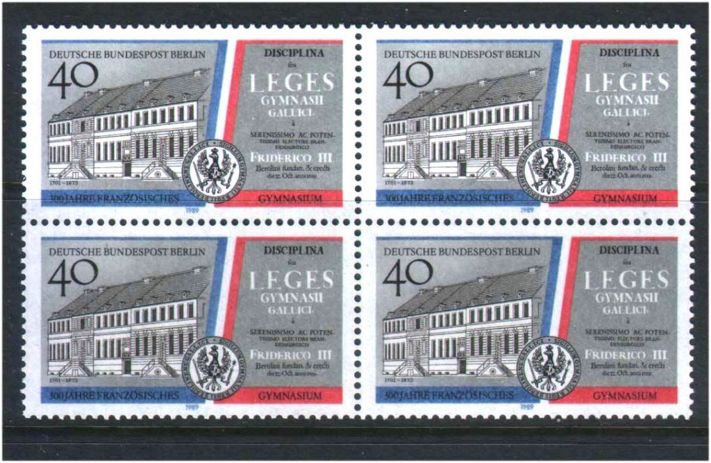 Германия  1989 г MNH - квартблок - фото фото фото 0