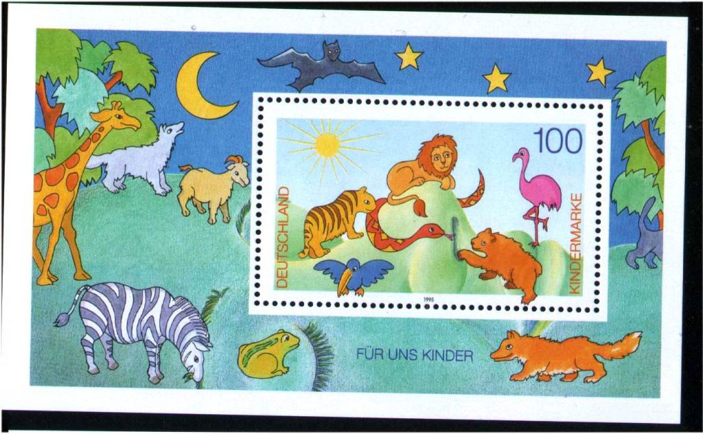 Германия 1995 г MNH - блок - фото фото фото 0