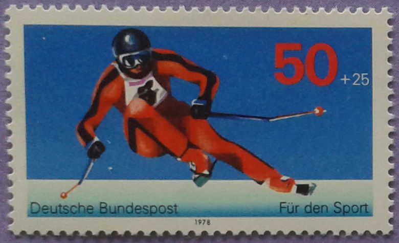 ФРГ 1978 спорт Mi 958 MNH - фото фото фото 1