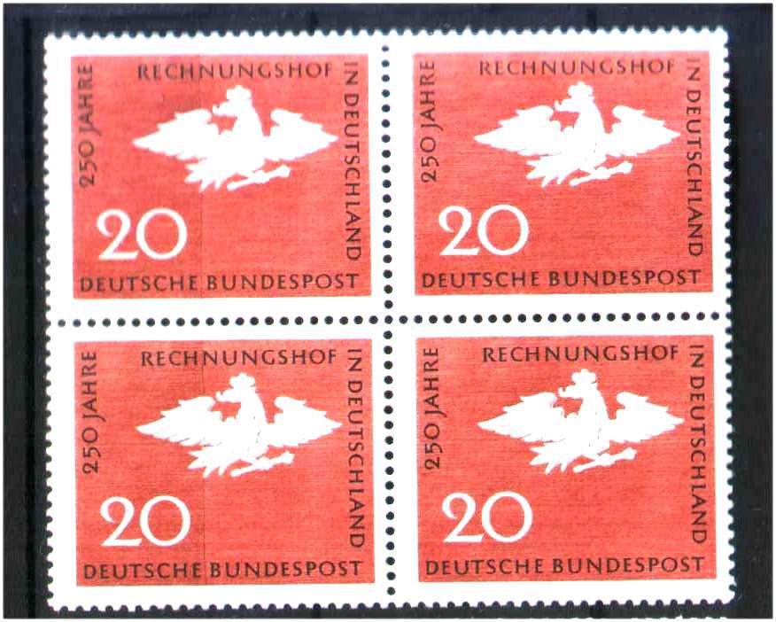 Германия  1964 г MNH -  квартблок - фото фото фото 0