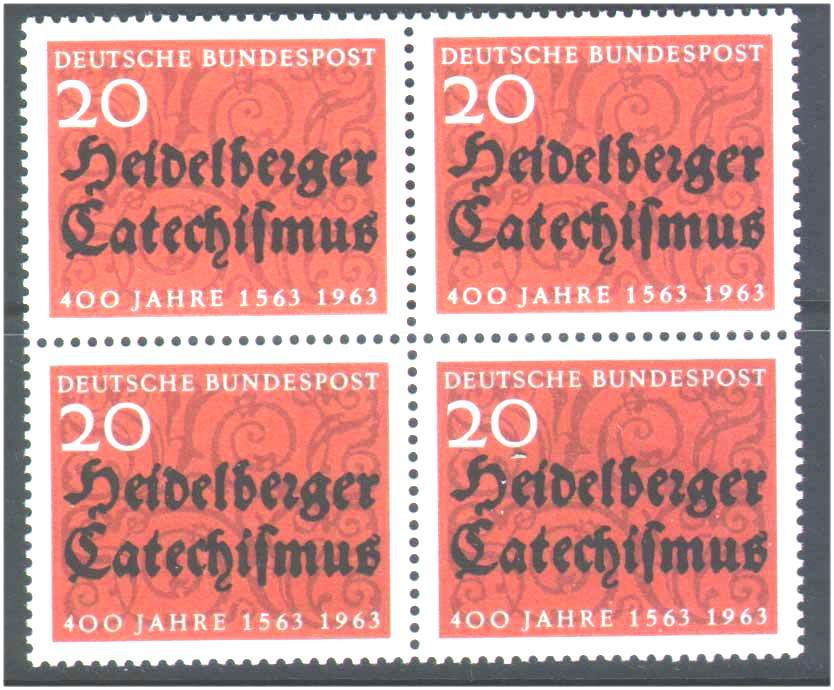 Германия  1963 г MNH - квартблок - фото фото фото 0