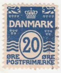 Скандинавія Скандинавия ^/--/^ Дания 1912 г..№ 66 гашеная ^_^^^ Данія 1912 р. No 66 гашена - фото фото фото