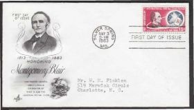 Америка Америка ^/--/^ США 1963 МОНТГОМЕРИ БЛЭР ПОЧТА 1-я ПОЧТОВАЯ КОНФЕРЕНЦИЯ 100 ЛЕТ СЛУЖБА ДОСТАВКА КАРТА КПД Mi.840 ^_^^^ США 1963 Монтгомері Блер пошта 1-а поштова конференція 100 років СЛУЖБА ДОСТАВКА КАРТА ККД Mi.840 - фото фото фото