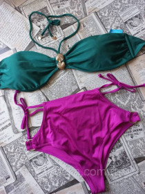 Купальники, парео Купальники, парео ^/--/^ Купальник 85 /--/ С бедра 48 р H&amp;amp;M River Island Высокие плавки ^_^^^ Купальник 85 /--/ С стегна 48 р H&amp;amp;M River Island Високі плавки - фото фото фото