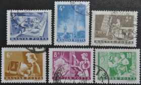 Інше Другое ^/--/^ Венгрия Транспорт Связь Почта 1964 ^_^^^ Угорщина Транспорт Зв'язок Пошта 1964 - фото фото фото
