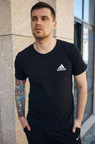 Шорти Шорты ^/--/^ Футболка Adidas черная ^_^^^ Футболка Adidas чорна - фото фото фото