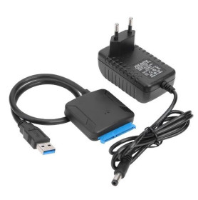 Інші комплектуючі Другие комплектующие ^/--/^ Переходник с питанием Sata - USB 3.0 для жесткого диска, SSD, HDD 2.5&amp;quot;, 3.5&amp;quot; ^_^^^ Перехідник з харчуванням Sata - USB 3.0 для жорсткого диска, SSD, HDD 2.5&amp;quot;, 3.5&amp;quot; - фото фото фото