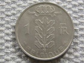 Бельгія Бельгия ^/--/^ Бельгия 1 франк 1980 года /BELGIQUE/ #3624 ^_^^^ Бельгія 1 франк 1980 року / BELGIQUE / #3624 - фото фото фото