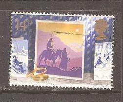Великобританія Великобритания ^/--/^ Великобритания 1988 Sc.1234 used Рождество ^_^^^ Великобританія 1988 Sc.1234 used Різдво - фото фото фото