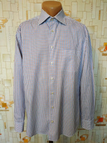 Сорочки Рубашки ^/--/^ Рубашка цветная клетка TOMMY HILFIGER Германия коттон p-p 39  (состояние нового) ^_^^^ Сорочка кольорова клітина TOMMY HILFIGER Німеччина коттон p-p 39 (стан нового) - фото фото фото