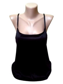 Топи Топы ^/--/^ Черный базовый топ, большой размер XL-3 /--/ XL ^_^^^ Чорний базовий топ, великий розмір XL-3 /--/ XL - фото фото фото