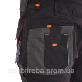 Спецодяг Спецодежда ^/--/^ Штани робочі YATO, розмір M; 65- поліестер, 35- бавовна YT-80183 ^_^^^ Штаны рабочие YATO, размер M; 65- полиэстер, 35- хлопок YT-80183 - фото фото фото