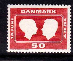 Балканський півострів Балканский полуостров ^/--/^ Дания  1967 г MNH - 2 /--/ е марки / 2 скана ^_^^^ 1967 MNH - 2 /--/ е марки / 2 скана - фото фото фото