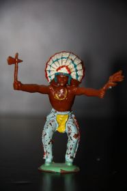 Фігурки, солдатики Фигурки, солдатики ^/--/^ индеец с томагавком Crescent 60-65 /--/ мм Англия ОРИГИНАЛ ^_^^^ індіанець з томагавком Crescent 60-65 /--/ мм Англія Орігінал - фото фото фото