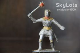 Фігурки, солдатики Фигурки, солдатики ^/--/^ рыцарь с булавой KOHO Domplast ФРГ 65-70 /--/ мм ^_^^^ лицар з булавою KOHO Domplast ФРН 65-70 мм - фото фото фото