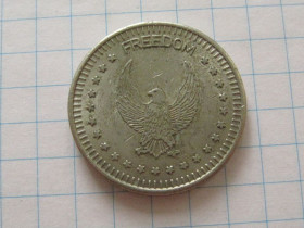 Інше Другое ^/--/^ Жетон - Peep Show B - Freedom #6 /--/ П /--/ 2101 - фото фото фото