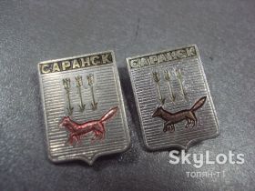 Геральдика Геральдика ^/--/^ знак герб саранск лот 4 шт №14515 ^_^^^ знак герб саранськ лот 4 шт No /--/ 14515 - фото фото фото