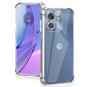 Чохли, бампера Чехлы, бампера ^/--/^ Чохол Fiji Proof для Motorola Edge 40 (XT /--/ 2303-2) прозорий бампер з посиленими бортами Transparent ^_^^^ Чехол Fiji Proof для Motorola Edge 40 (XT /--/ 2303-2) прозрачный бампер с усиленными бортами Transparent - фото фото фото
