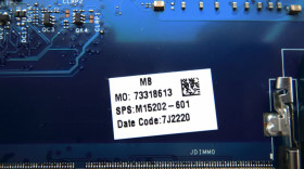 Материнські плати Материнские платы ^/--/^ Материнська плата серії HP ENVY 17-CG Intel i /--/ 7-1165 /--/ G /--/ 7 NVIDIA GeForce MX /--/ 450 P/n M /--/ 15202-601 несправна ^_^^^ Материнская плата серии HP ENVY 17-CG Intel i /--/ 7-1165 /--/ G /--/ 7 NVIDIA GeForce MX /--/ 450 P/n M /--/ 15202-601 неисправна - фото фото фото