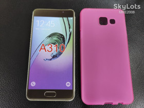 Чохли, бампера Чехлы, бампера ^/--/^ Силиконовый чехол Samsung A /--/ 3 A /--/ 310 2016 pink ^_^^^ Силіконовий чохол Samsung A /--/ 3 A /--/ 310 2016 pink - фото фото фото