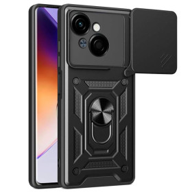 Чохли, бампера Чехлы, бампера ^/--/^ Чохол Fiji Camera Defence для Tecno Spark Go 1 (KL /--/ 4) бампер із захистом камери та підставкою Black ^_^^^ Чехол Fiji Camera Defence для Tecno Spark Go 1 (KL /--/ 4) бампер с защитой камеры и подставкой Black - фото фото фото