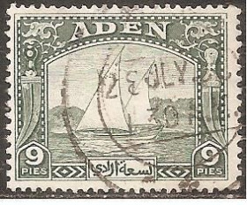 Інші країни Другие страны ^/--/^ Аден (Брит.колония) 1937 Sc.2 гаш. ^_^^^ Аден (Бріт.колонія) 1937 Sc.2 гаш. - фото фото фото