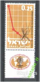 Фауна Фауна ^/--/^ NM Фауна  Израиль 1962 г MNH - Малярия ^_^^^ NM Фауна Ізраїль 1962 MNH - Малярія - фото фото фото