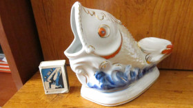 Статуетки, Скульптури, Фігурки, Фарфор Статуэтки, Скульптуры, Фигурки, Фарфор ^/--/^ Рыба  пепельница.  Рыбка  салфетница. Киев. ^_^^^ Риба попільниця. Рибка салфетниця. Київ. - фото фото фото
