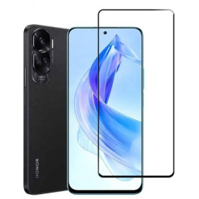 Чохли, бампера Чехлы, бампера ^/--/^ Захисне скло LUX для Honor 90 Lite повна проклейка чорний ^_^^^ Защитное стекло LUX для Honor 90 Lite полная проклейка черный - фото фото фото